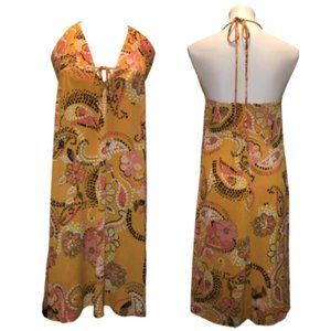 Veronica M Fun Halter Dress!  Large